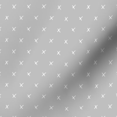 X pattern (gray)
