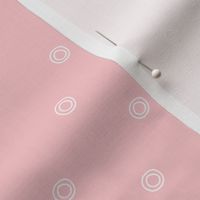 Simple Circles (light peachy pink)
