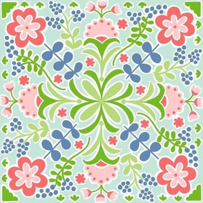 Blooming Cutout Floral