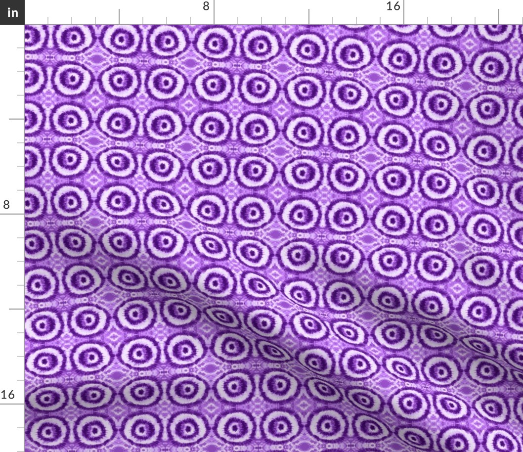 Purple Tie-Dye Ripples