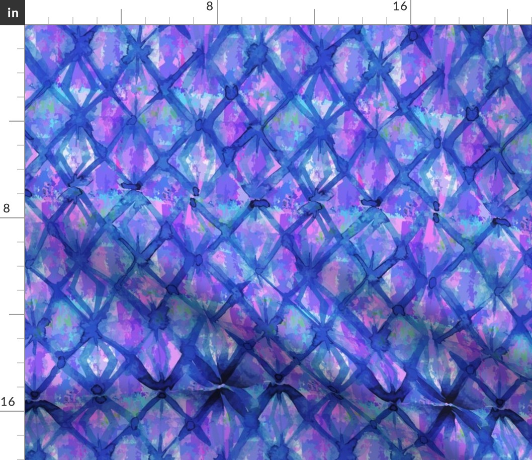 Tie-Dye Mermaid Scales