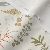 Foliage (cream gold) MED 