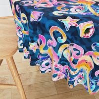 Tie-Dye Octopi - large print