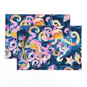 Tie-Dye Octopi - large print