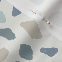 Terrazzo tile print fabric - sfx4408 slate
