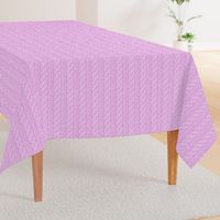 cable knit - purple