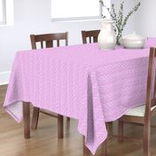 cable knit - purple