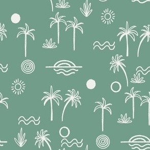 summer sun fabric  rainforest sfx5815