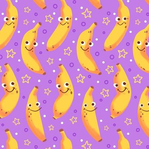 Banana Bros on Purple
