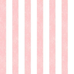 Pink Stripe with Distressed Burlap Texture