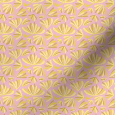Tiny Pink Flowers Abstract Seamless Repeat Pattern
