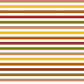 Farmhouse Fall Pencil Stripes // Bianca White