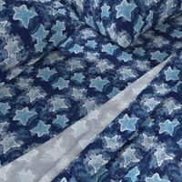 Denim Stars Tie Dye