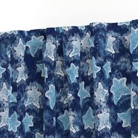 Denim Stars Tie Dye