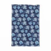 Denim Stars Tie Dye