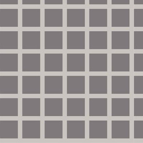 gray + silver mega square