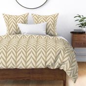 Graphic Chevron Taupe - Jumbo