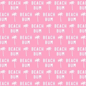 (small scale) beach bum - pink - C20BS