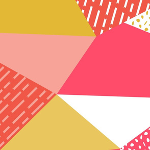 Geometric Pinks JUMBO