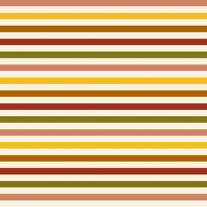 Farmhouse Fall Pencil Stripes // Cream