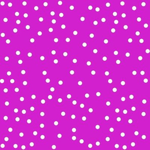 purple dots - xoxo valentines floral collection