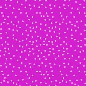 purple and pink dots - xoxo valentines floral collection