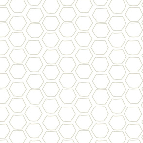 Hexagon pattern honeycomb