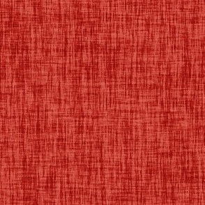 Linen Texture in Shades of Poppy Red