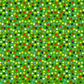 Confetti Green (Micro Print)