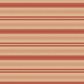 ticking stripe red 2039-20