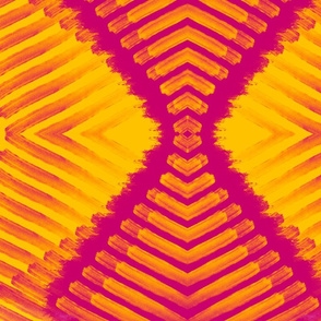 Pink yellow waves