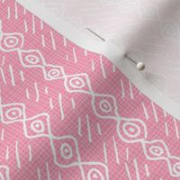 Diamond Stripe (linen pink)