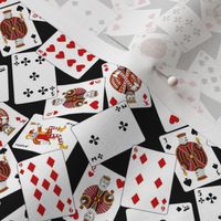 Playing cards (small scale, black)