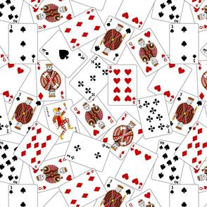 Playing cards (large scale)