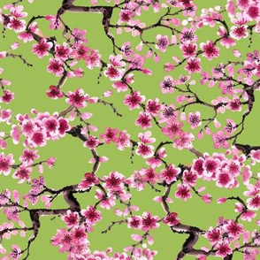 sakura green (medium scale)