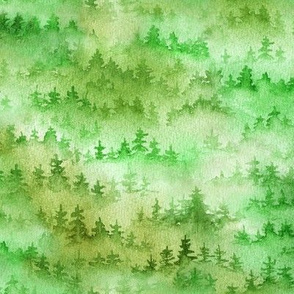 Foggy forest green (small scale)
