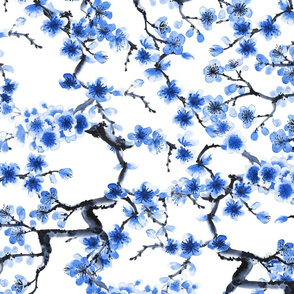blue sakura (large scale)