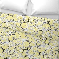 cherry blossom yellow (large scale)