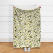 cherry blossom yellow (large scale)