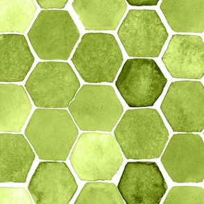 Hexagon green