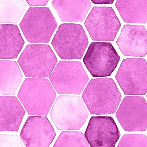 Hexagon pink