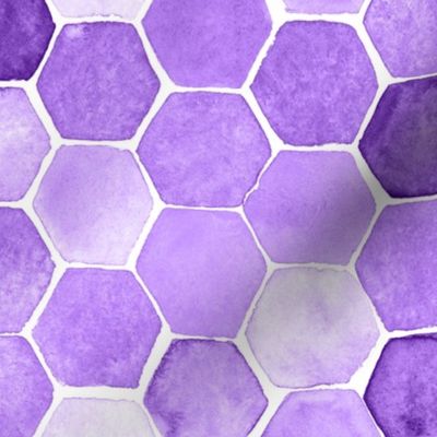 Hexagon lilac