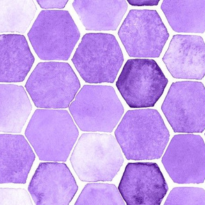 Hexagon lilac