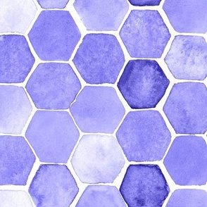 Hexagon purple