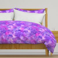 Purple Peach Tie Dye-blue