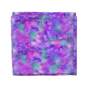 Purple Peach Tie Dye-purple