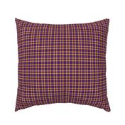  Plaid Small Scale Purple Gold 