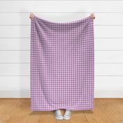 Violet Purple Buffalo Plaid