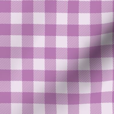 Violet Purple Buffalo Plaid