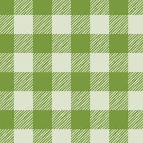 Moss Green Buffalo Plaid